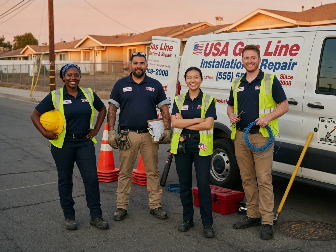 Gas Line Installation company in Fairfax, VT